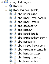 C++ Projects View